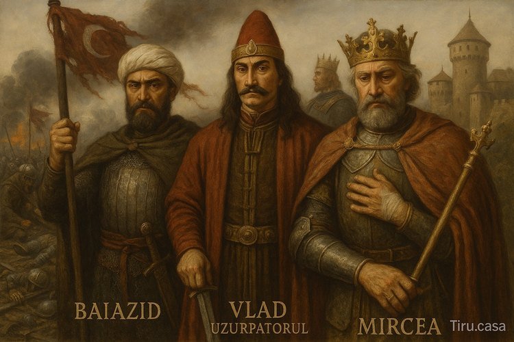 Bayezid I, Vlad the Usurper, and Mircea the Elder