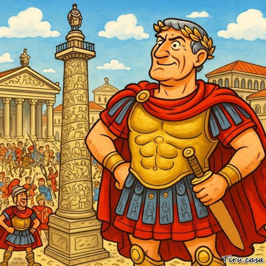 🪨 12 May 113 CE – The Day Rome Immortalized Its Empire in Spirals of Stone