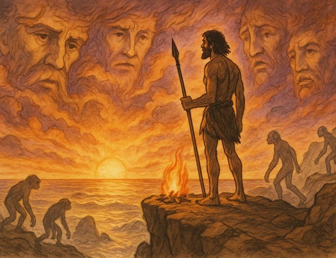 🜂 The Man Who Created His Gods